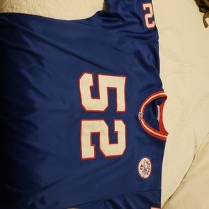 Mitchell and Ness Pepper Johnson throwback NY giants